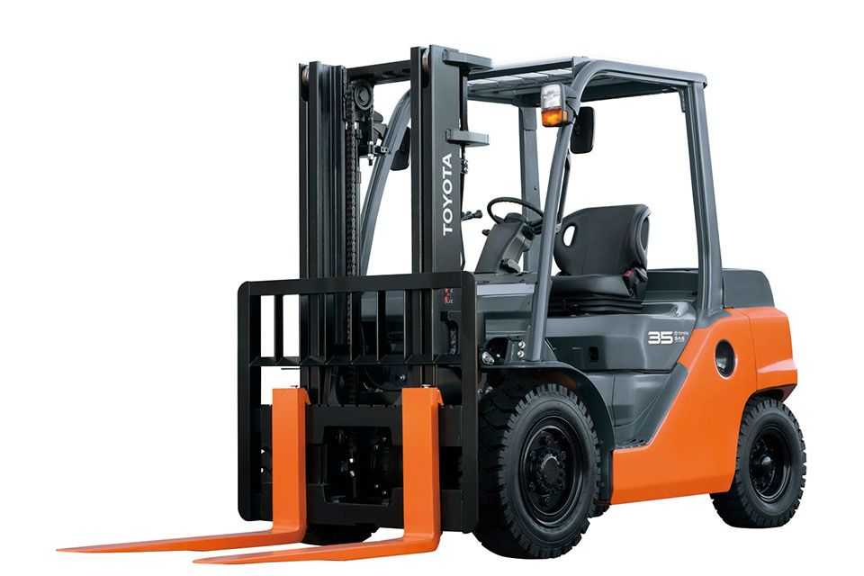 Гидравлическая система вилочного погрузчика